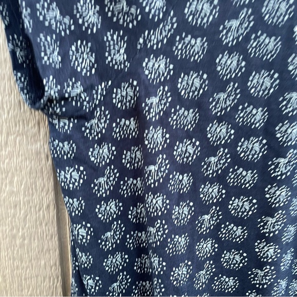 Lane Bryant Womens Shirt Tee Blue Embroidered Tassel Firework Plus Size 22/24 - Picture 7 of 11